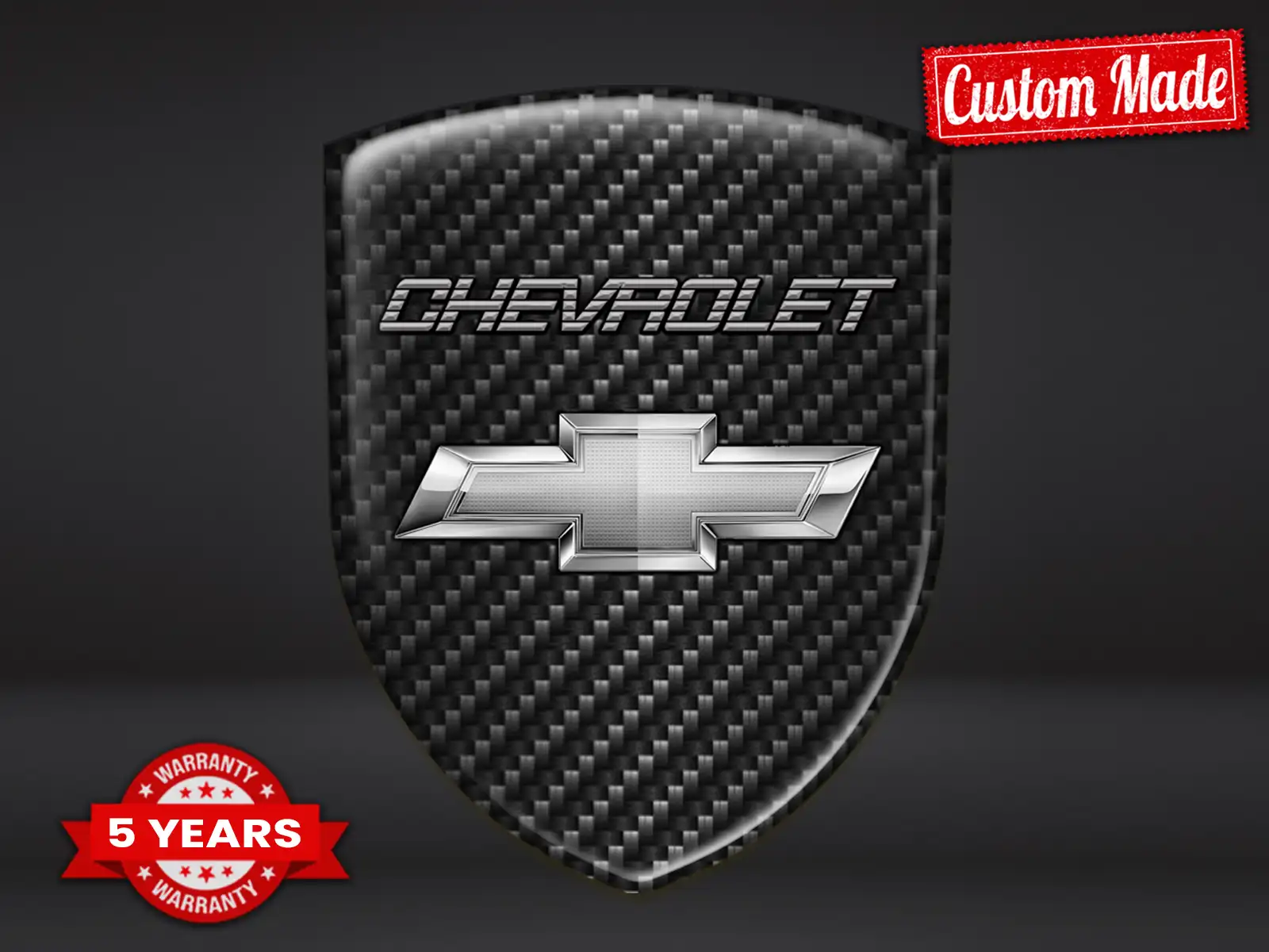 Chevrolet Stampa Adesivi Paraurti Sport Premium di Pregio